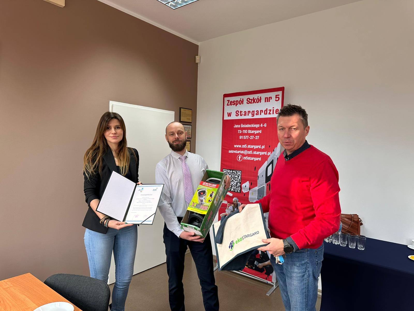 Współpraca ZUK i Zespołu Szkół nr 5 w Stargardzie Współpraca ZUK i Zespołu Szkół nr 5 w Stargardzie